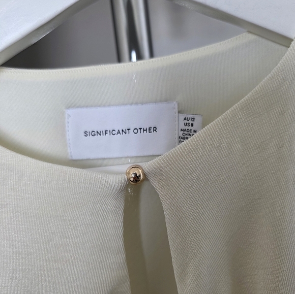 Significant Other Monza Cutout Jersey Midi Dress Size 8 - Picture 5 of 11